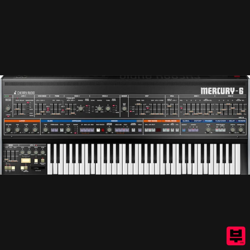 Cherry Audio Mercury-6 - Synth