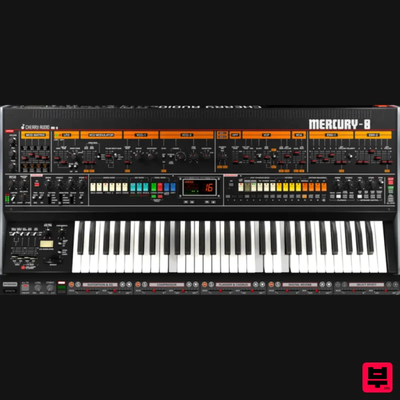 Cherry Audio Mercury-8 - Synth