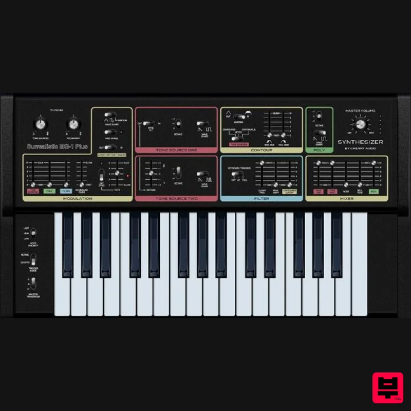 Cherry Audio Surrealistic MG-1 Plus Synthesizer - Synth