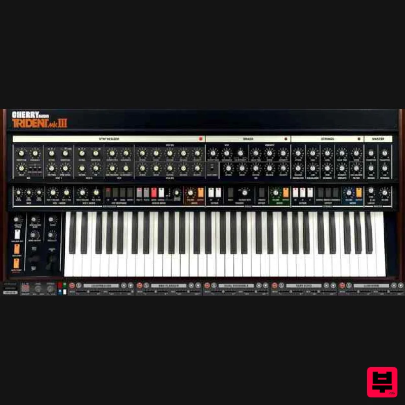 Cherry Audio Trident Mk III Synthesizer - Synth