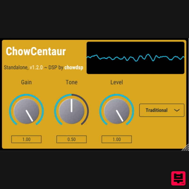 ChowDSP CHOW Klon Centaur Model - Distortion