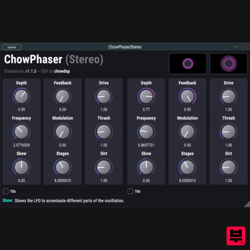 ChowDSP CHOW Phaser - Phaser