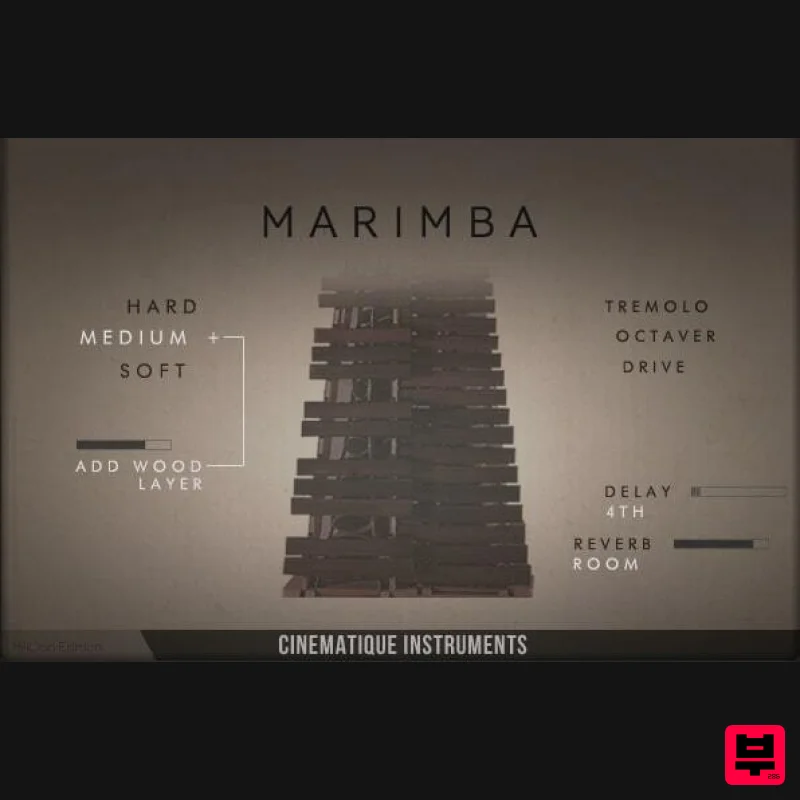 Cinematique Instruments Marimba - Kontakt Instrument