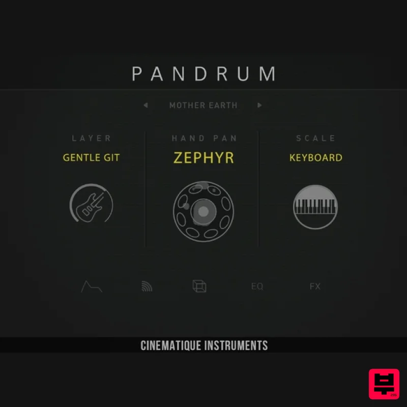 Cinematique Instruments Pandrum - Kontakt Instrument