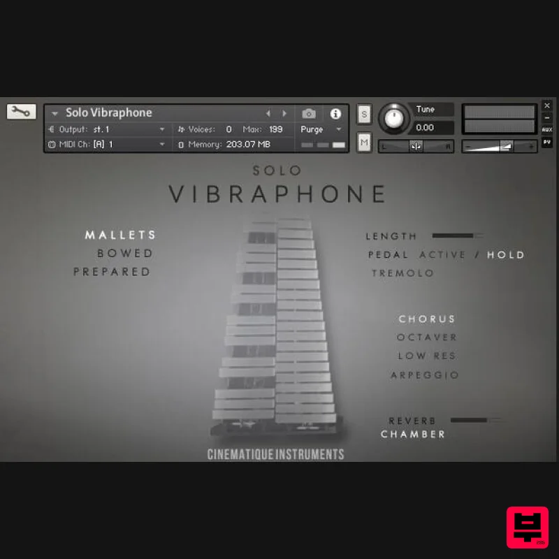 Cinematique Instruments Solo Vibraphone - Kontakt Instrument