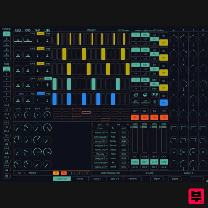 Cong Burn Strokes - Sequencer