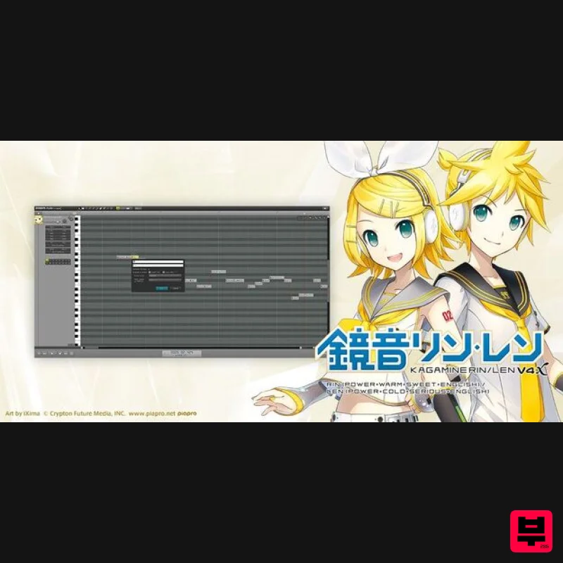 Crypton Future Media KAGAMINE RIN/LEN V4X (incl. ENGLISH) - Vocal Synth