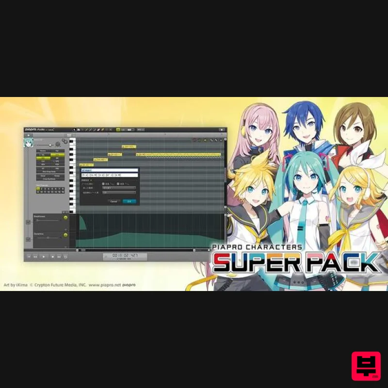 Crypton Future Media PIAPRO CHARACTERS SUPER PACK - Vocal Synth