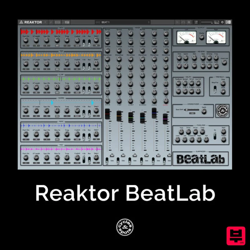 Cycles & Spots Reaktor BeatLab - Reaktor Instrument