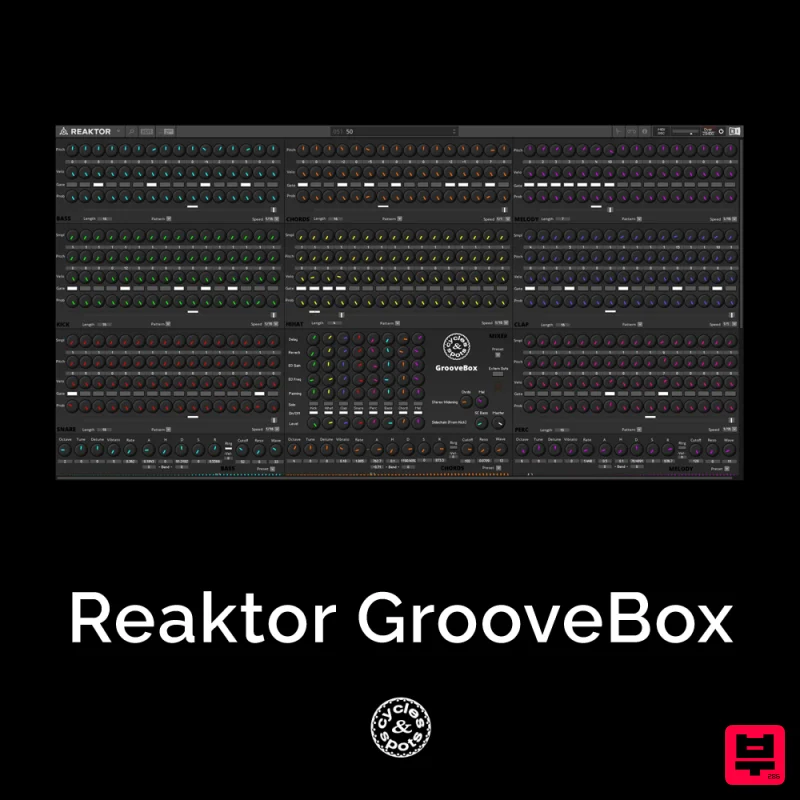 Cycles & Spots Reaktor GrooveBox - Reaktor Instrument