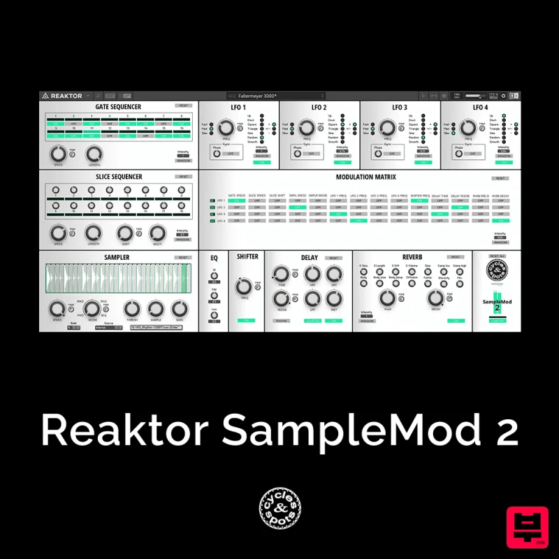 Cycles & Spots Reaktor SampleMod 2 - Reaktor Instrument