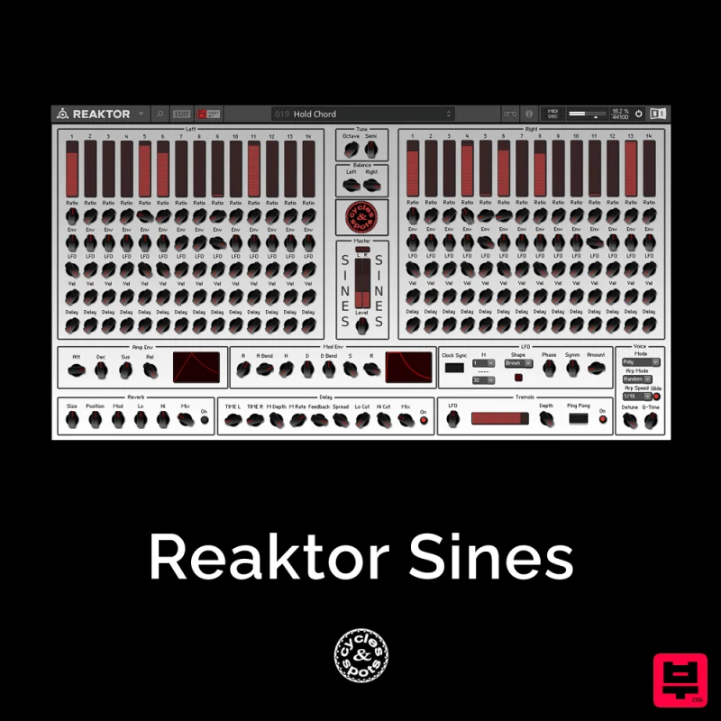 Cycles & Spots Reaktor Sines - Reaktor Instrument