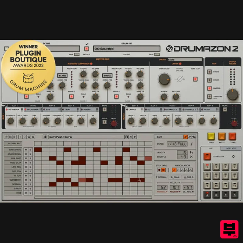 D16 Group Drumazon 2 - Drum Machine