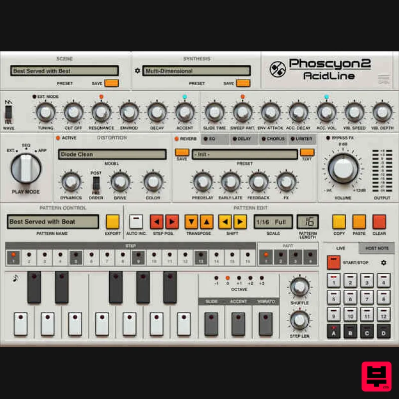 D16 Group Phoscyon 2 - Synth