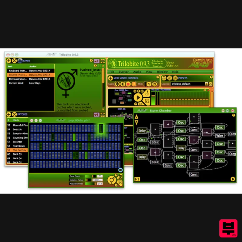 Darwin Arts Trilobite - Synth