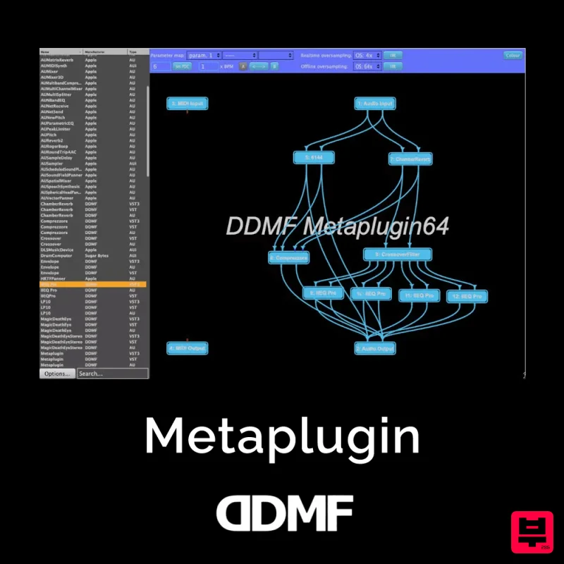 DDMF Metaplugin - Plug Ins Host