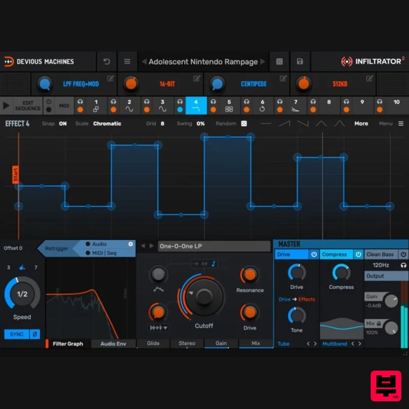 Devious Machines Infiltrator 2 - Multi Effect