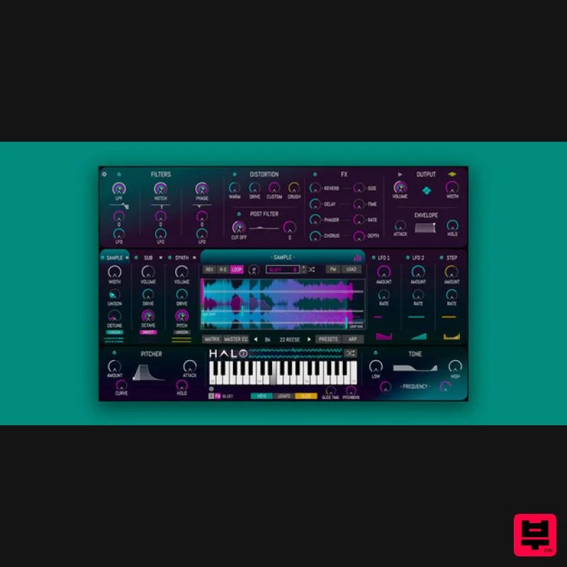 DHPlugins HALO-2 - Synth