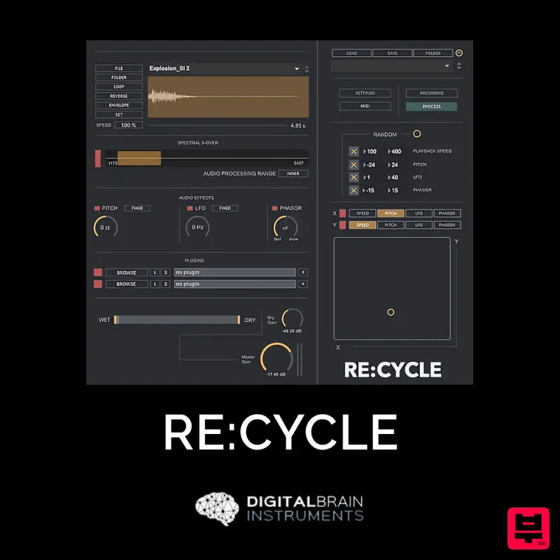 Digital Brain RE:CYCLE - Audio Processor