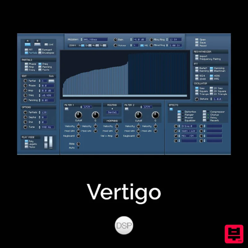 discoDSP Vertigo - Morphing