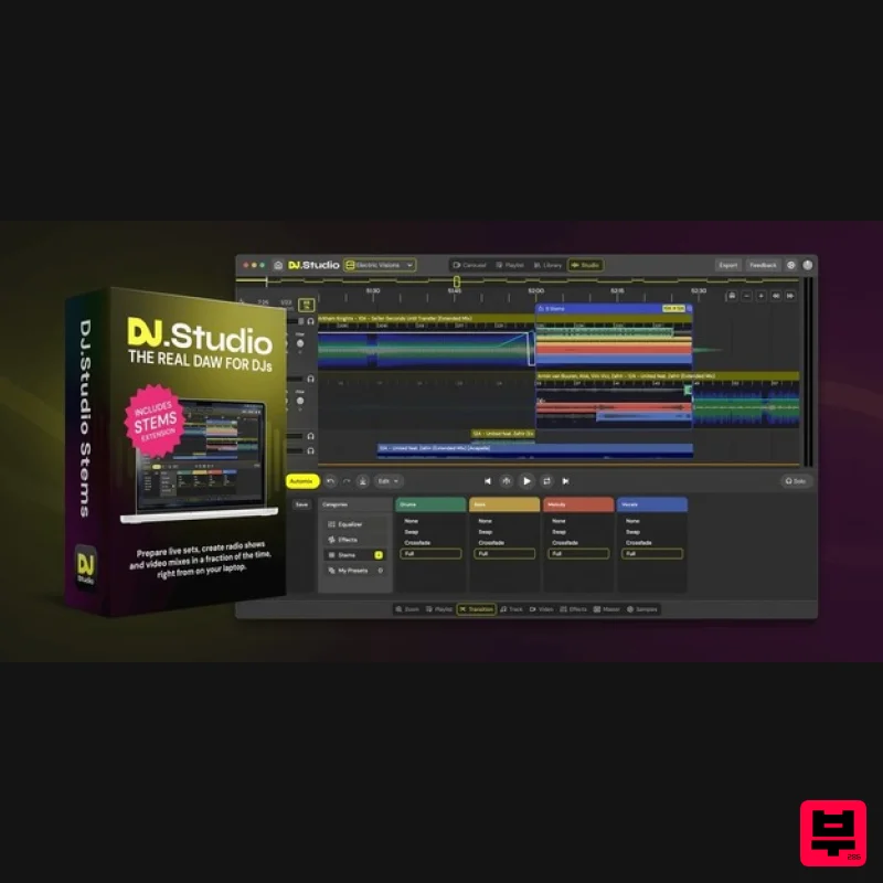 DJ.Studio DJ.STUDIO Pro + Stems Edition - DAW