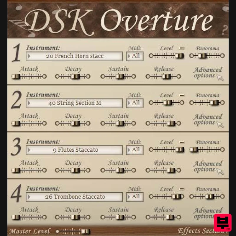DSK Music DSK Overture - Professional Music Instrument Photo
