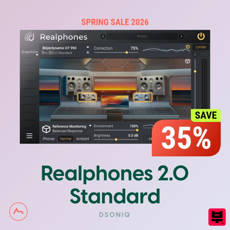 dSONIQ Realphones 2.0 Standard - Mix Checking