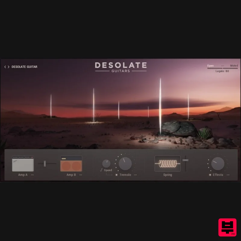 e-instruments Desolate Guitars - Kontakt Instrument