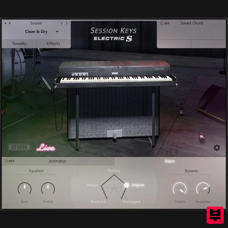 e-instruments Session Keys Electric S - Kontakt Instrument