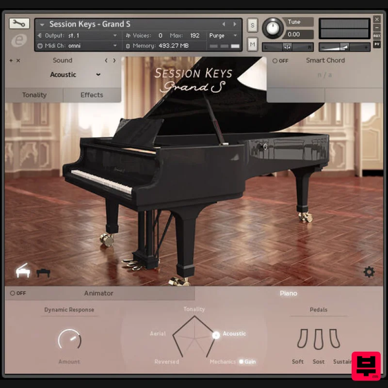 e-instruments Session Keys Grand S - Virtual Instruments