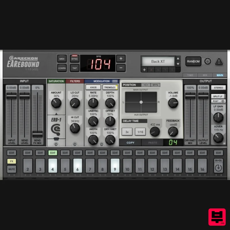 eaReckon EARebound - Delay