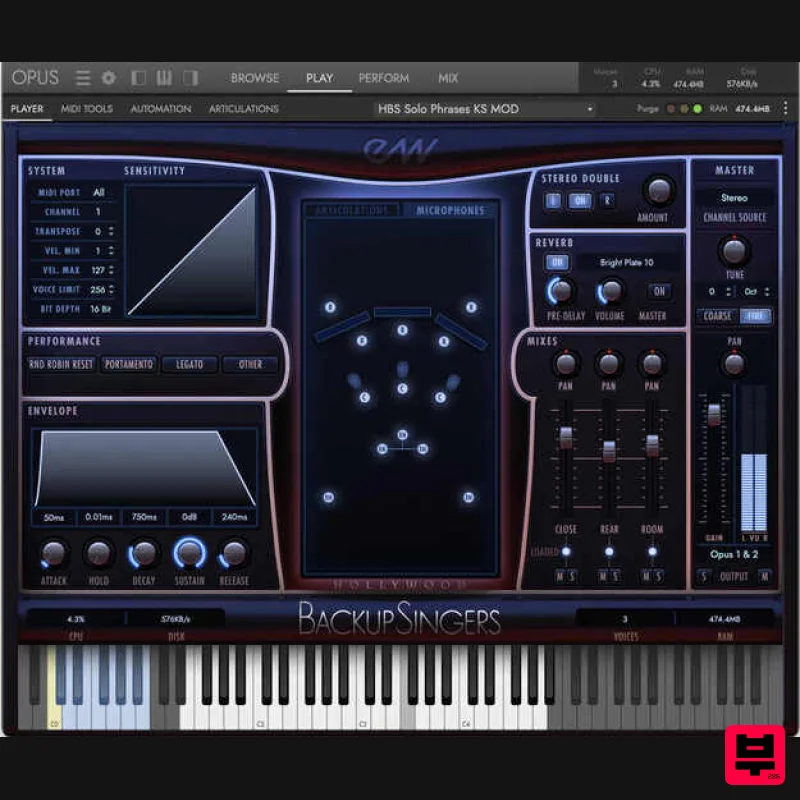 EastWest Sounds Hollywood Backup Singers - Professional Music Instrument Photo