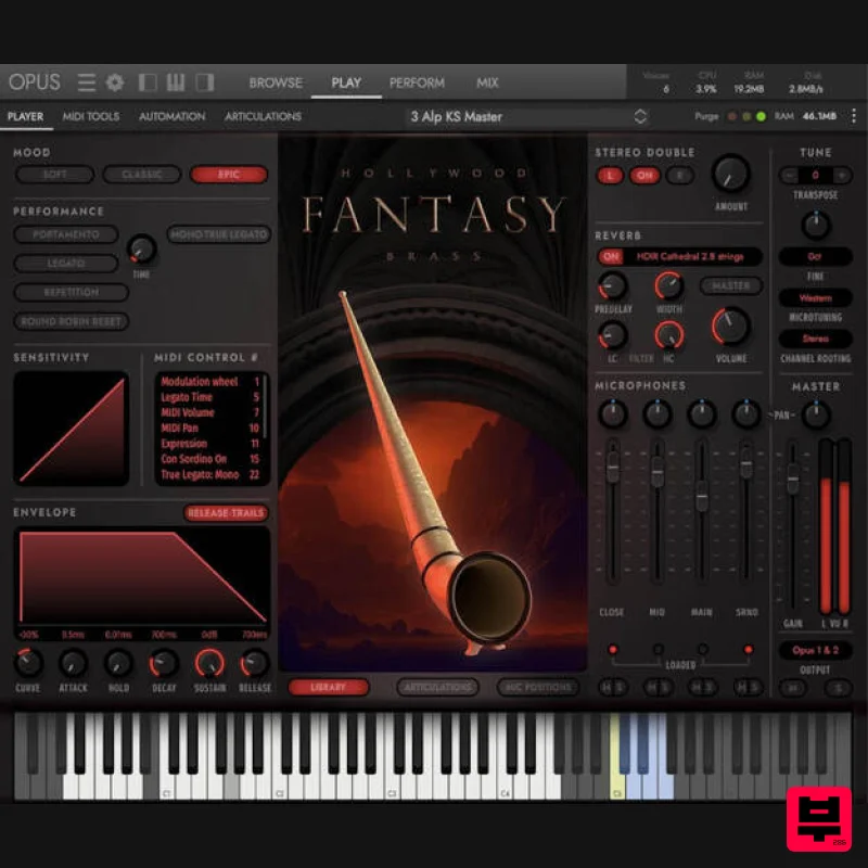 EastWest Sounds Hollywood Fantasy Brass - Professional Music Instrument Photo