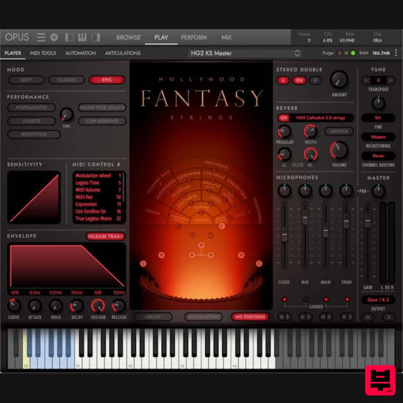 EastWest Sounds Hollywood Fantasy Strings - Virtual Instruments
