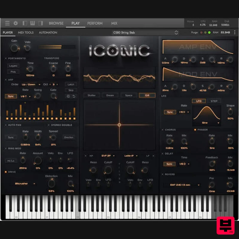 EastWest Sounds Iconic - Virtual Instruments