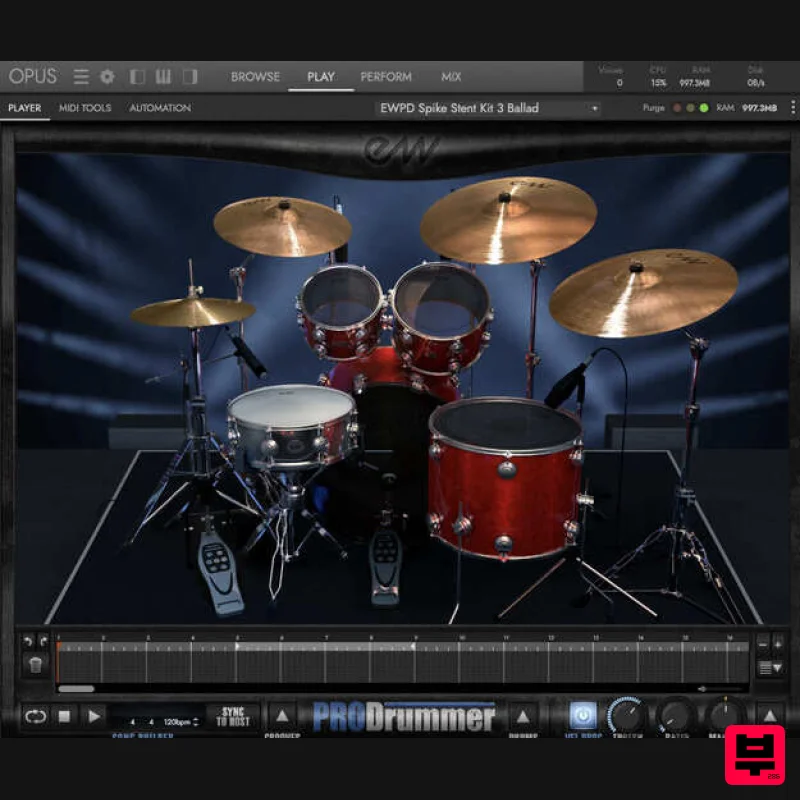 EastWest Sounds ProDrummer 2 - Virtual Instruments