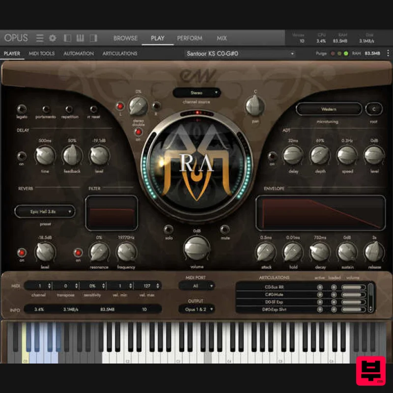 EastWest Sounds RA - Virtual Instruments