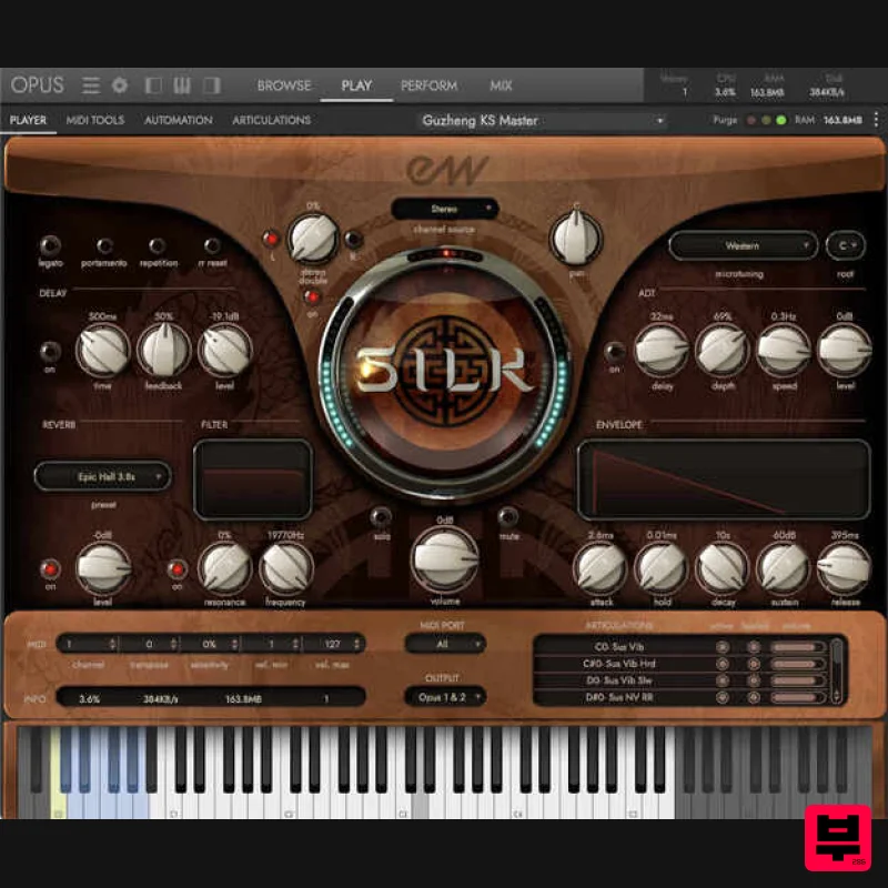 EastWest Sounds Silk - Professional Music Instrument Photo