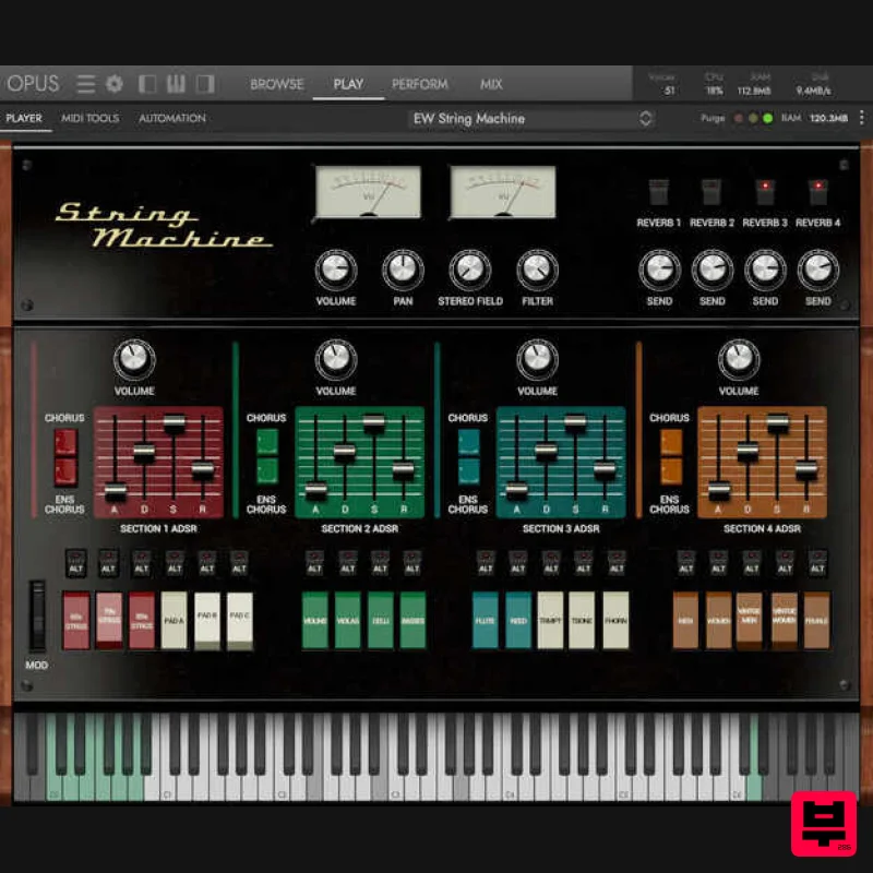 EastWest Sounds String Machine - Professional Music Instrument Photo