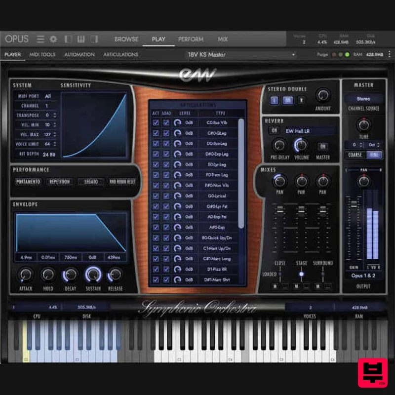 EastWest Sounds Symphonic Orchestra Platinum - Virtual Instruments