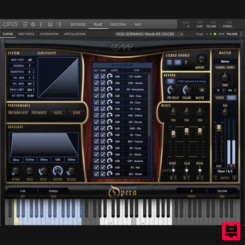 EastWest Sounds Voices Of Opera - Virtual Instruments