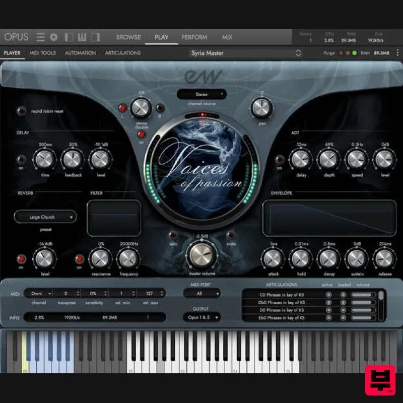 EastWest Sounds Voices Of Passion - Virtual Instruments