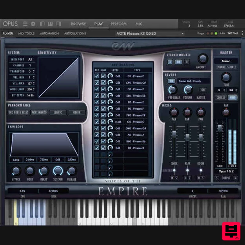 EastWest Sounds Voices Of The Empire - Virtual Instruments
