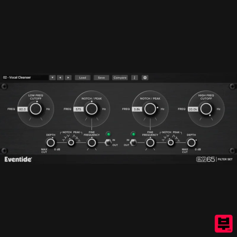 Eventide EQ65 - Filter