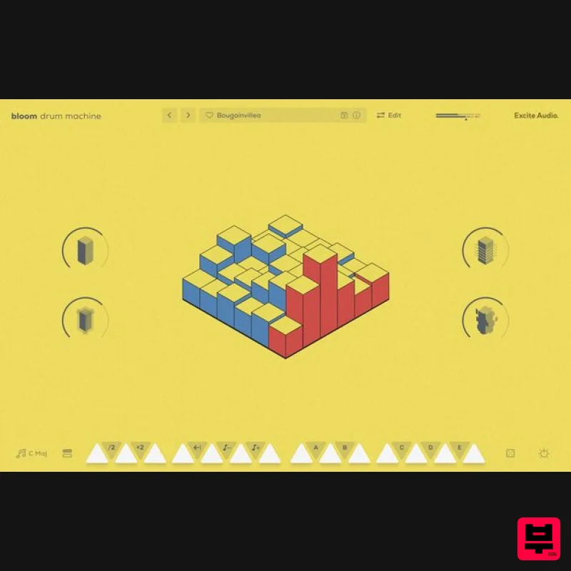 Excite Audio Bloom Drum Machine - Virtual Instruments