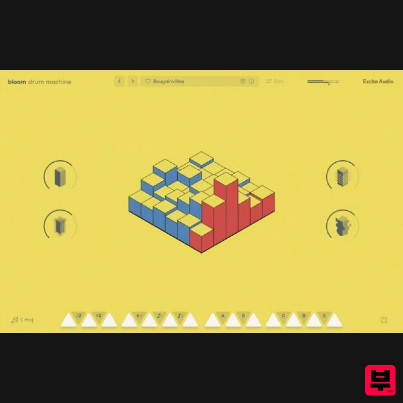 Excite Audio Bloom Drum Machine Lite - Virtual Instruments