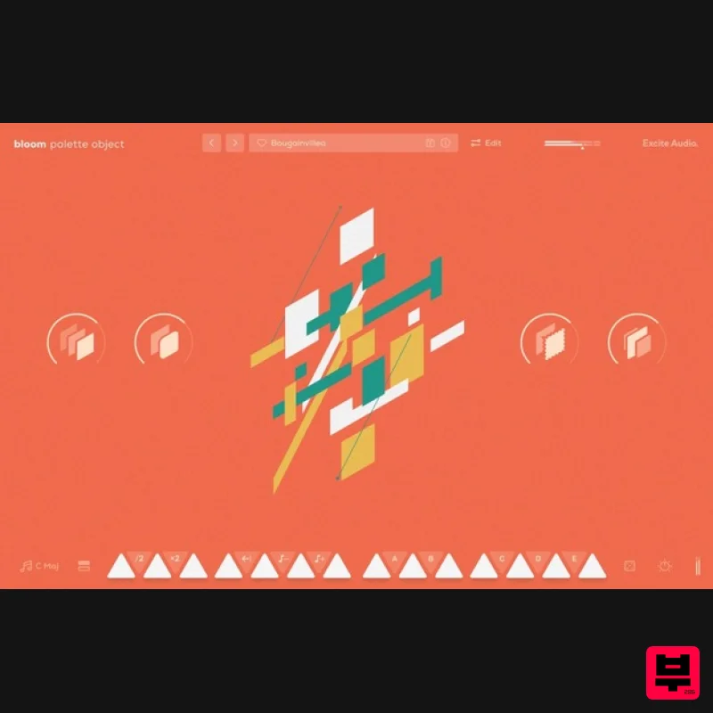 Excite Audio Bloom Palette Object - Virtual Instruments