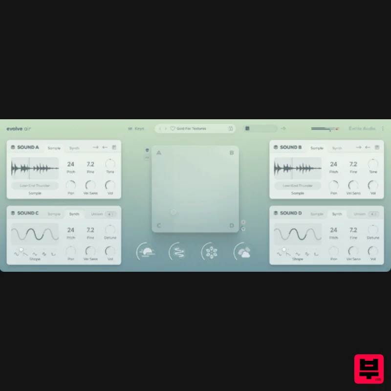 Excite Audio Evolve Air Lite - Virtual Instruments