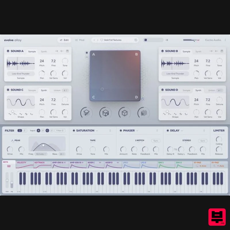 Excite Audio Evolve Alloy - Virtual Instruments
