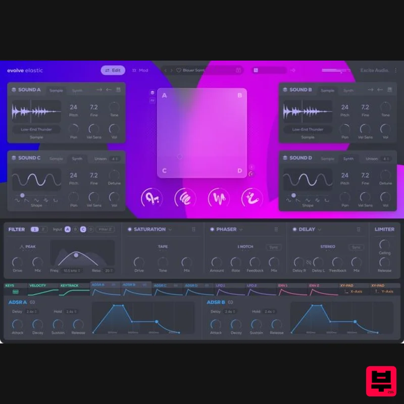 Excite Audio Evolve Elastic - Virtual Instruments